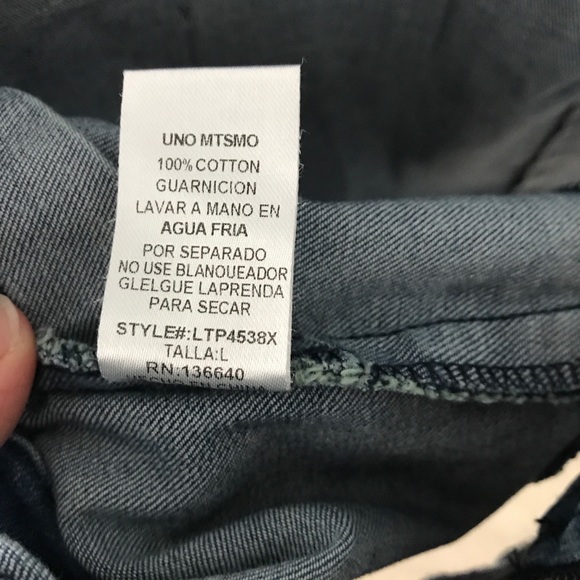 Latiste denim cropped top with zipper - Picture 7 of 7